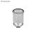 Bild: Einfülltrichter Bosch 00263816 für Mixbecher Küchenmaschine Standmixer
