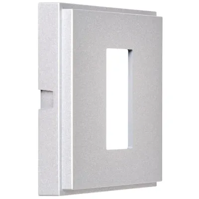 ekey Einbaumodul für Fingerscanner UP | 101380 Gira TX44 | Aluminium | Unterputz | Abdeckung | für Türstation