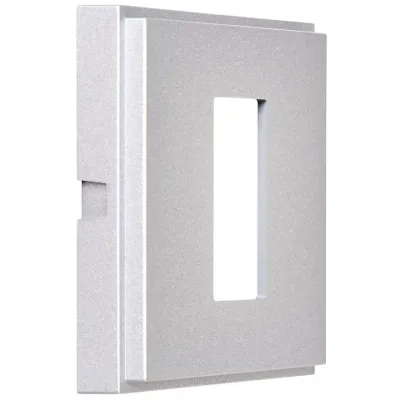 ekey Einbaumodul für Fingerscanner UP | 101380 Gira TX44 | Aluminium | Unterputz | Abdeckung | für Türstation