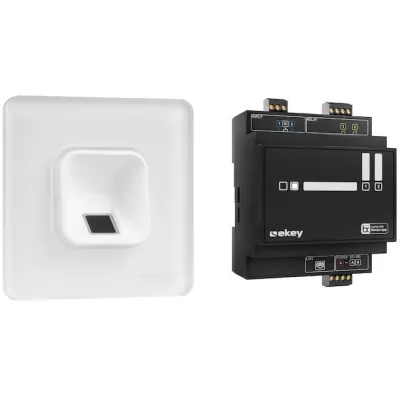 ekey Fingerprintset Unterputz, Glas, ws 203703