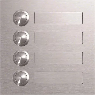 ELCOM 4-Taster+Schild MODESTA GZM-140