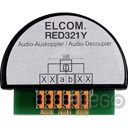 Bild: Elcom Audio-Auskoppler 2Draht UP RED321Y Elcom Audio-Auskoppler 2Draht UP RED321