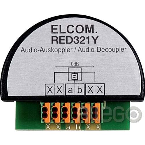 Bild: Elcom Audio-Auskoppler 2Draht UP RED321Y
