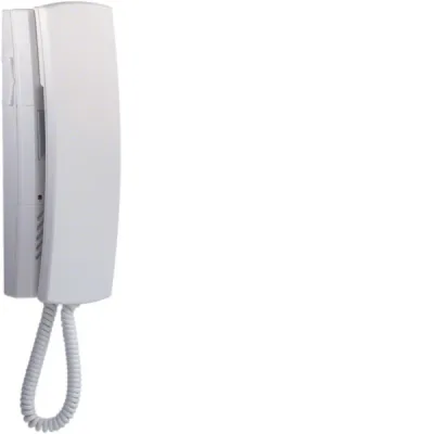 Elcom Haustelefon HT-Universal 2 | 1308810 | Ersatztelefon Innenstation Audio 1+n System | Aufputz | weiß
