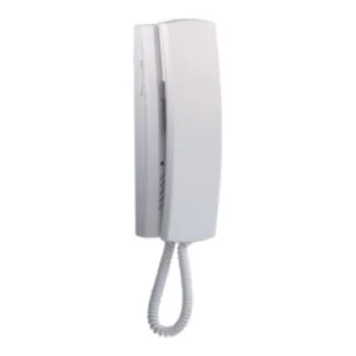 Elcom Haustelefon HT-Universal 2 | 1308810 | Ersatztelefon Innenstation Audio 1+n System | Aufputz | weiß