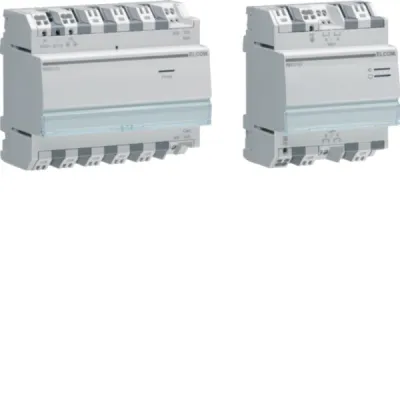 Elcom Nebenstrang-Koppler Kit REK350Y 245338 | 2-Draht Bus-System | Strangversorgung | DIN-Schiene | für Sprechanlage