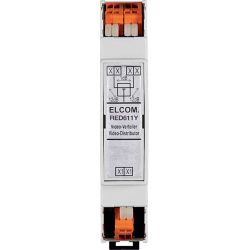Elcom RED611Y Videoverteiler/Abzweiger 2Draht REG