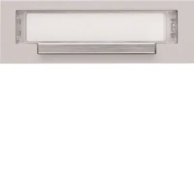 ELCOM REH033Y Klingeltaster Alu ws UP rechteck m.Bel