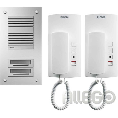 Bild: Elcom STABILA Audio-Set Unterputz 100.052.1 ASU-2EL 2Teilnehmer Elcom STABILA Au