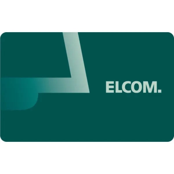 ELCOM Transponder-Card RTH303Y | 3 Stück | RFID Karte | MIFARE 13.56 MHz | für Elcom motion 2.0 | 85,5 x 54 mm