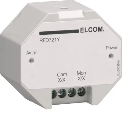 ELCOM Video-Verstärker 2Draht BusSystem UP RED721Y