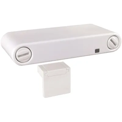 Eldat Funk-Fensterkontakt RTS16E5001-01-02K | Easywave 868 MHz | 1-Kanal Statusmeldung | Batterieüberwachung | Weiß