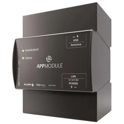 ELDAT APPMODULE Easywave KNX-IoT-Gateway RGK03ENS50A01-K | IoT-Gateway | KNX IP Router | Smart Home | Alexa Integration