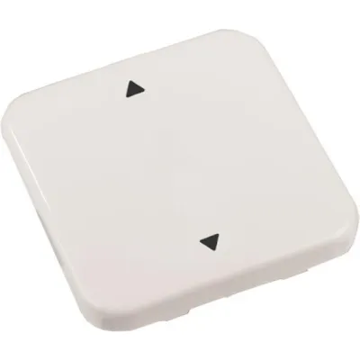 ELDAT Taste Auf/Zu RTS32-ACC-02-02P weiß f.Wandtaster RTS32