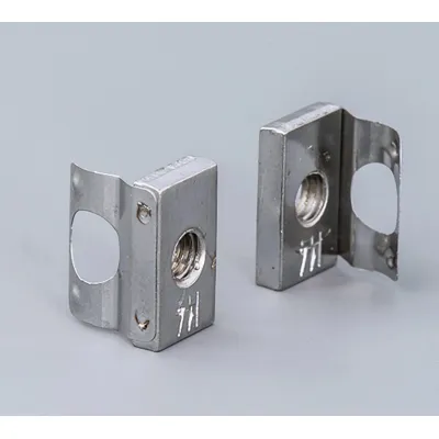 nVent Hoffman Käfigmutter Federmuttersatz OISN04 | M4 | Stahl feuerverzinkt | 1,5 mm Materialstärke | 10 Stück