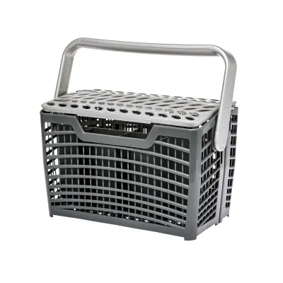 AEG Besteckkorb E4DHCB01 | Universal Geschirrspüler-Korb | Modular, klappbarer Griff | Für 45/60 cm Modelle | Grau