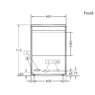 Electrolux Gläser-Spülmaschine 402202