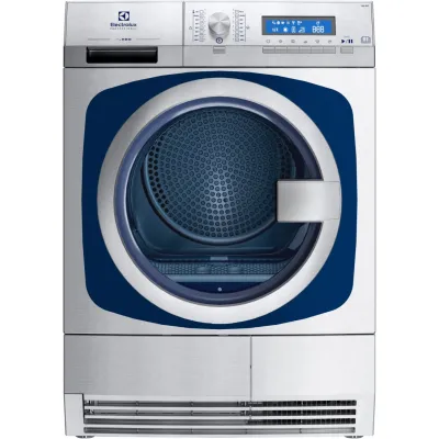 Electrolux Wärmepumpentrockner TD2-9HP Gewerbe | 9 kg | 16 Programme | Edelstahlfront | Restfeuchtekontrolle | 66 dB