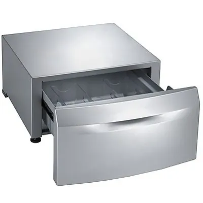 Electrolux Sockel PDSTP10S 9029804870 | Erhöhung für Waschmaschine & Trockner | Schublade | Edelstahl | 624x597x400 mm