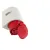 Bild: ELEKTRA CEE-Wandsteckdose CO 516/6H Nr. 62874 | 5-polig 16A 400V | Aufputz | Schraubklemme | IP44 | rot | Kunststoff