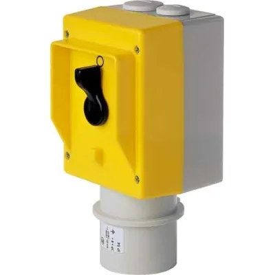 Elektra Tailfingen Lastschalter CGD1A516/6HCT8/2SGSX | 5-polig | 16A | 7,5kW | IP53 | isogekapselt | Kunststoff