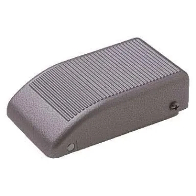 Elektra Tailfingen Fußschalter TF 6 | 141311 | EIN-AUS Schalter | 1-polig | 1S/1Ö | Alu-Druckguss | Metall | 15A | IP52