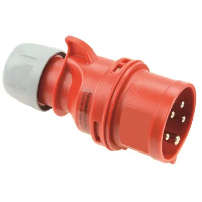 Elektra Tailfingen CEE-Stecker CTP 532/6H | 82683 | 5-polig | Phasenwender | 32A | 400V | IP44 | 6h | schraubbar