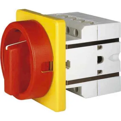 Elektra Tailfingen Haupt-Not-Aus-Schalter S1 013/HS-F3-D-RG | 3-polig | 25A | 7,5kW | IP54 | Metall | rot