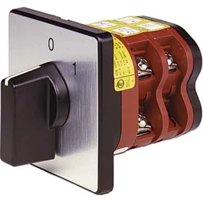 ELEKTRA Lastschalter VN A 32-F3-B-SI | 3-polig | 50A | 15kW | IP54 | Frontbefestigung | Knebel | Schraubanschluss