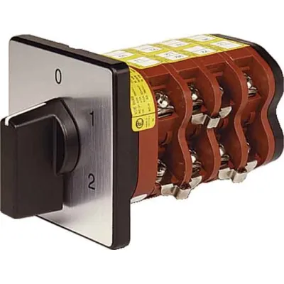 Elektra Wende-Sterndreieckschalter VN WY 50-F4-B-SI | 63A | 22kW | 6-polig | IP54 | Knebel | Frontbefestigung