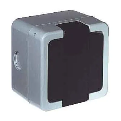 Elektra Tailfingen CEE-Wandsteckdose COKA 516/6H 4018325008621 | 5-polig 16A 400V IPX4 | Aufputz | Kunststoff | Rot