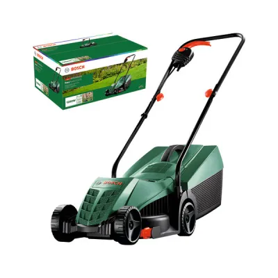 Bosch Rasenmäher EasyRotak 32-235 06008A6303 | 1200W | 32cm Schnittbreite | für kleine Gärten | 31l Fangkorb | grün