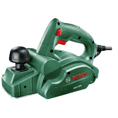Bosch Elektrohobel PHO 1500 06032A4000 | 550 W | 82 mm Hobelbreite | 1,5 mm Schnitttiefe | grünes Gehäuse