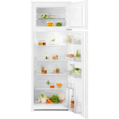 Electrolux Einbaukühlschrank KTS5LE14S | 1446 mm Nischenhöhe | Doppeltür | 218L | LowFrost | LED | Fast Freeze | E