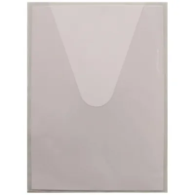 ELMEKO Schaltplantasche ST-A4-F | DIN A4 hoch | transparent | Folie | 5 Stück | zur Aufbewahrung von Schaltplänen