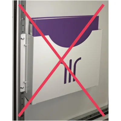 Elmeko Schaltplantasche ST-A4 71 ST4 050 | DIN A4 hoch | Kunststoff | lichtgrau | 230x220 mm | Aufbewahrung Schaltpläne