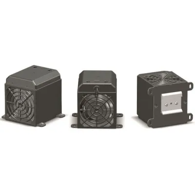 Elmeko Schaltschrankheizung SH 250L 250W Art.-Nr. 2025S10X | mit Lüfter | 230V AC | PTC-Heizelement | Tragschiene