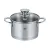 Bild: ELO Topfset Galant 72595 | 5-teilig Edelstahl 18/10 | Induktion | Glasdeckel | Spülmaschinenfest | Backofenfest