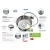 Bild: ELO Topfset Galant 72595 | 5-teilig Edelstahl 18/10 | Induktion | Glasdeckel | Spülmaschinenfest | Backofenfest
