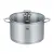 Bild: ELO Topfset Galant 72595 | 5-teilig Edelstahl 18/10 | Induktion | Glasdeckel | Spülmaschinenfest | Backofenfest