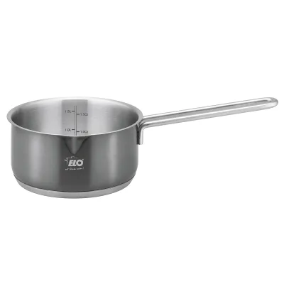 ELO Topfset Twice Select 41400 | 4-teilig Edelstahl 18/10 | Induktion | Kapselboden | spülmaschinengeeignet | schwarz