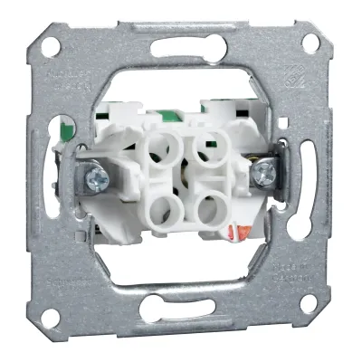 Elso Wipptaster-Modul 112101 | Hotelcard-Taster Unterputz | 1 Schließer | 10A 250V | Beleuchtet | IP20 | Halogenfrei