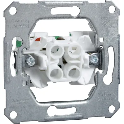 ELSO Universaltaster UP 112620 | Wipptaster 1 Wechsler | Unterputz | Steckklemmen | 10A 250V | halogenfrei