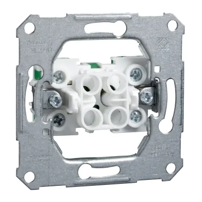 Elso Ausschalter 2-polig 121200 | Unterputz-Schalter | Schraubklemme | 10A 250V | Kontrollschalter | Heizungsnotschalter