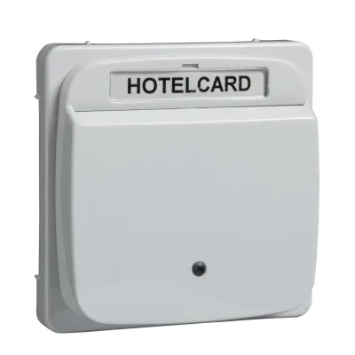 Elso Hotelcard-Schalter 203054 | Kartenschalter für Hotels | Lichtauslass | Kunststoff Duroplast | reinweiß