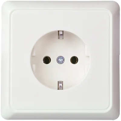 Elso Steckdose 255004 | SCHUKO Unterputz | 16A 250V | Thermoplast halogenfrei | IP20 | reinweiß glänzend