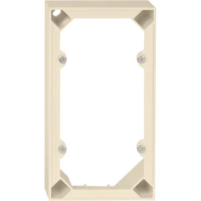 Elso Aufputzgehäuse 2-fach JOY 274200 | Unterputzgeräte-Montage | Kunststoff Duroplast | IP21 | perlweiß