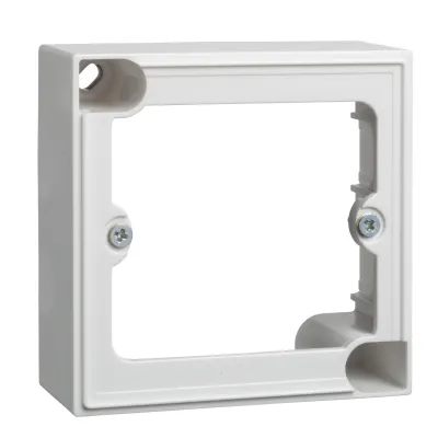 Elso Aufputzgehäuse 1-fach JOY 274104 | Unterputzgeräte | Kunststoff Duroplast | IP21 | weiß RAL 9010 | halogenfrei