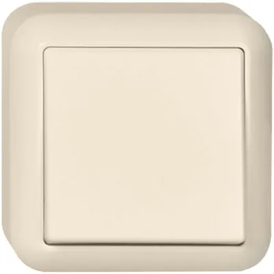 ELSO AP-Kreuzschalter 1fach 381704 reinweiß Elso AP-Kreuzschalter 1fach 381704 r