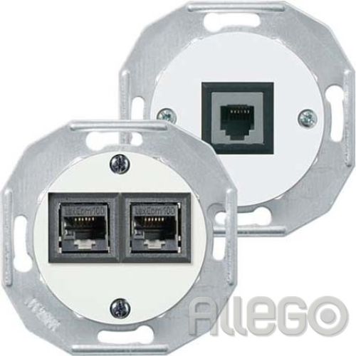 Bild: ELSO IAE/UAE-Einsatz weiß,RJ45 8(8)/(8) WDE011701
